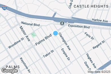 Map image of the property - 10122 Palms