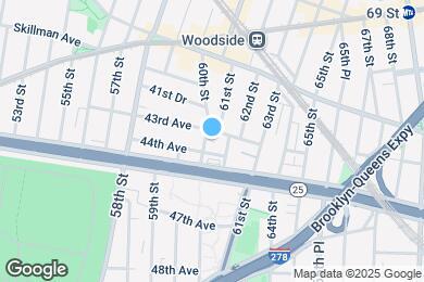 Map image of the property - 43-07 60th St