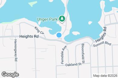 Map image of the property - 560 Bellevue Ave