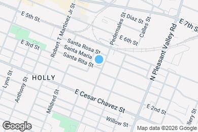 Map image of the property - 2410 Santa Rita St