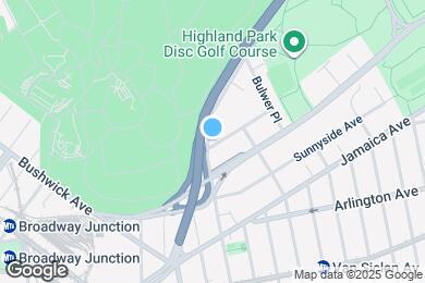 Map image of the property - 1 Crosby Ave