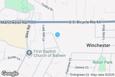 Map image of the property - 112 Robin Hill Ln