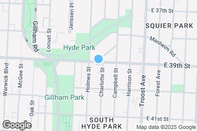 Map image of the property - 3904 Charlotte St