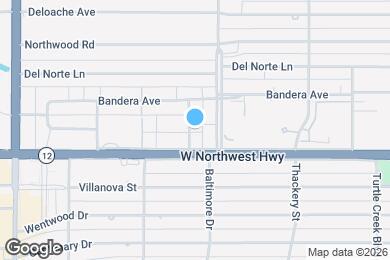 Map image of the property - 8604 Baltimore Dr