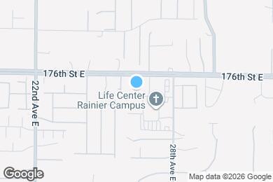 Map image of the property - 17629 26th Ave Ct E