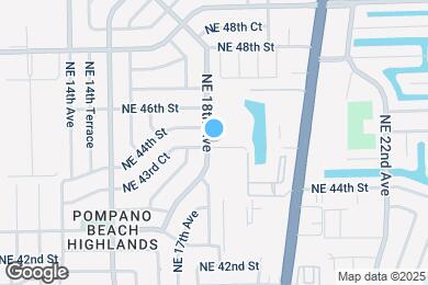Map image of the property - 4500 NE 18th Ave
