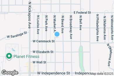 Map image of the property - 1811 N Market Ave