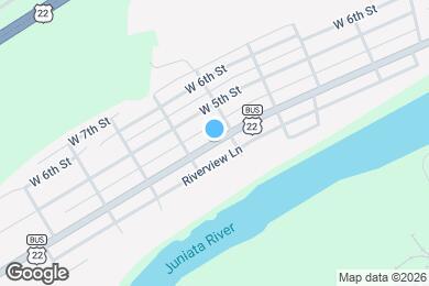 Map image of the property - 838 W 4th St