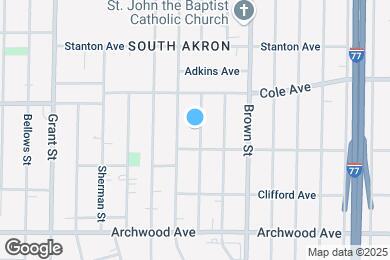 Map image of the property - 1170 Lily St