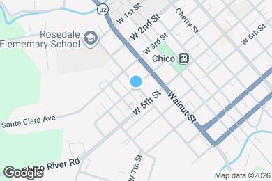 Map image of the property - 404 Oak Street