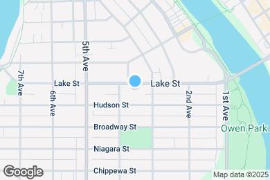 Map image of the property - 321 Lake St
