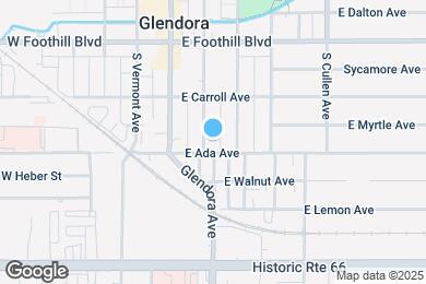 Map image of the property - 248 S Vista Bonita Ave