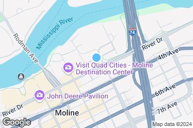 Map image of the property - Moline Enterprise Lofts