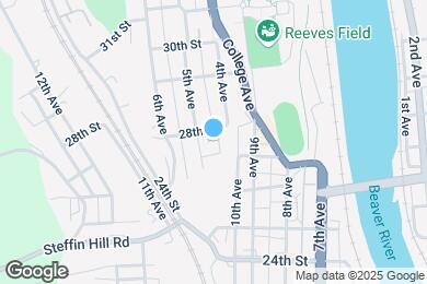 Map image of the property - 2713 Locust St.