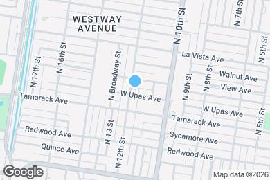Map image of the property - 1112 Upas Ave