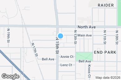 Map image of the property - Luedke Apartments
