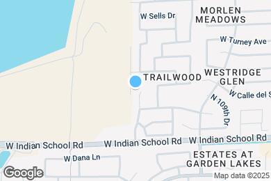 Map image of the property - 4230 N 113th Dr