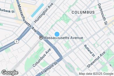 Map image of the property - 553 Columbus Ave