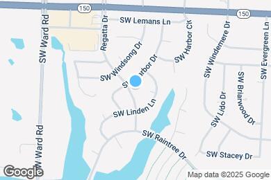 Map image of the property - 3915 SW Regatta Dr