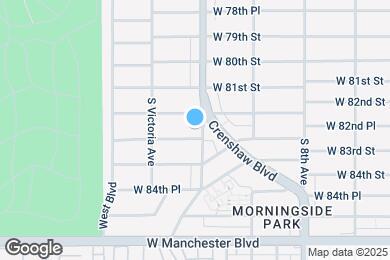 Map image of the property - 8211 Crenshaw Dr