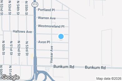 Map image of the property - 5527 Avon Pl