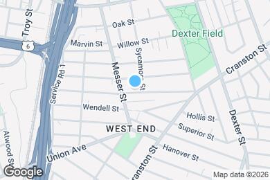 Map image of the property - 99 Chapin Ave