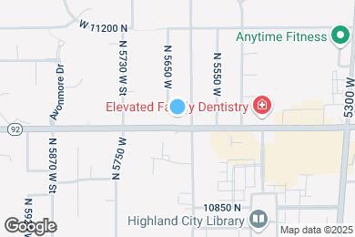 Map image of the property - 5631 W 11030 N