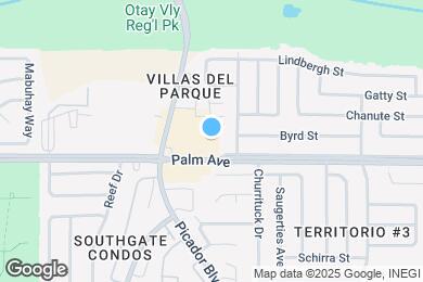 Map image of the property - 3422 Palm Ave