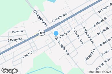 Map image of the property - 40 S Lingle Ave