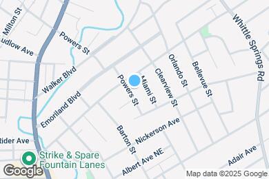 Map image of the property - 3338 Powers St