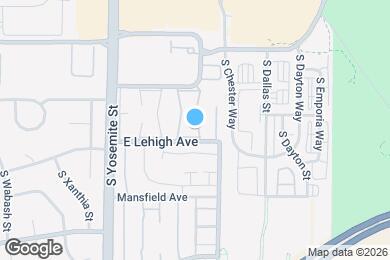 Map image of the property - 9195 E Lehigh Ave