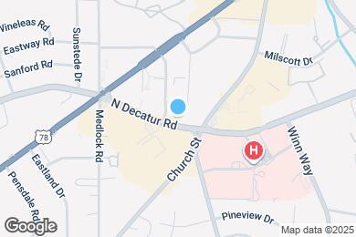 Map image of the property - 2570 Blackmon Dr