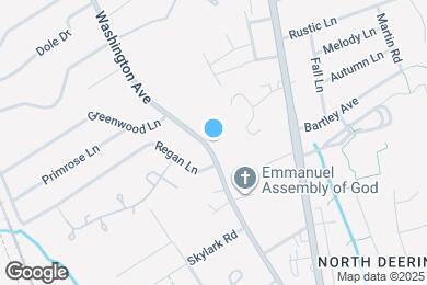 Map image of the property - 1619 Washington Ave