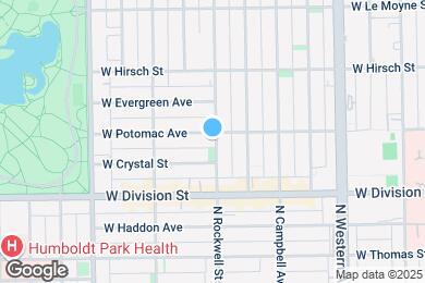 Map image of the property - 2601 W Potomac Ave