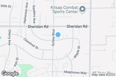 Map image of the property - 1106 Walnut St