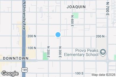 Map image of the property - 189 N 300 E