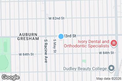 Map image of the property - 8312 S Aberdeen St
