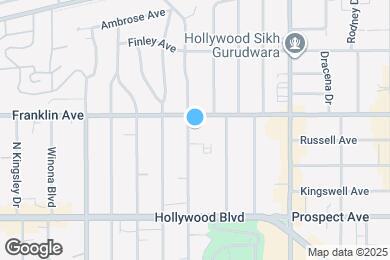 Map image of the property - 1828-1850 N Edgemont Street Los Angeles, CA 90027
