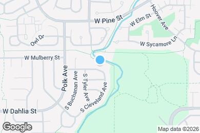 Map image of the property - 523 W Hackberry St