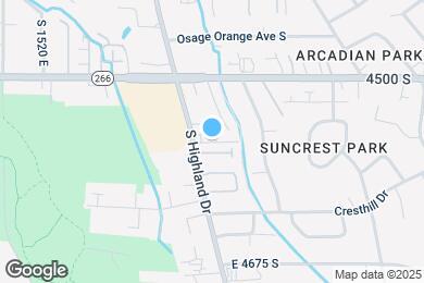 Map image of the property - 4555 Highland Dr.