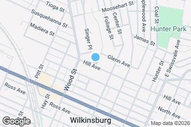 Map image of the property - 729 Hill Ave