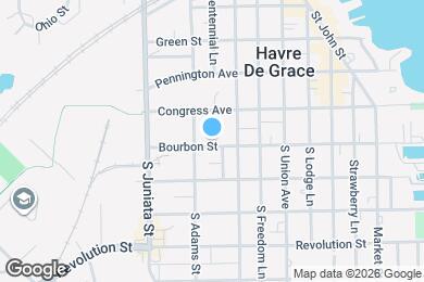 Map image of the property - 655 Bourbon St