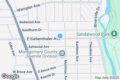 Map image of the property - 242 E Siebenthaler Ave