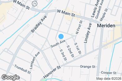 Map image of the property - 53 South Ave