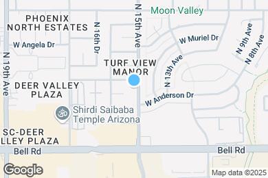 Map image of the property - 17240 N 15th Ave
