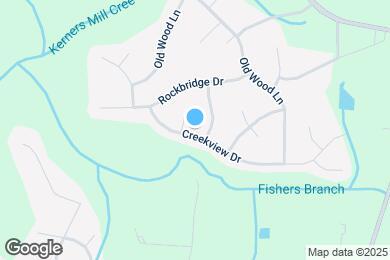 Map image of the property - 215 Creekview Dr