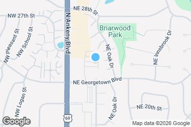 Map image of the property - 213 NE 23rd Ln