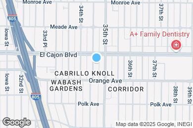 Map image of the property - 4261 Swift Ave