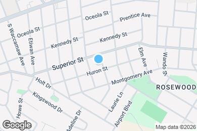 Map image of the property - 717 Huntington Ave