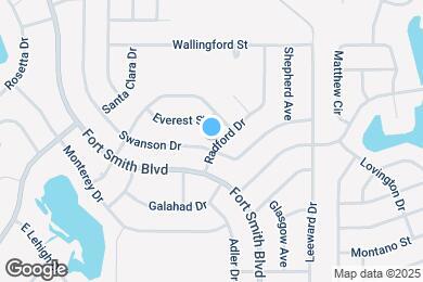 Map image of the property - 2112 Swanson Dr